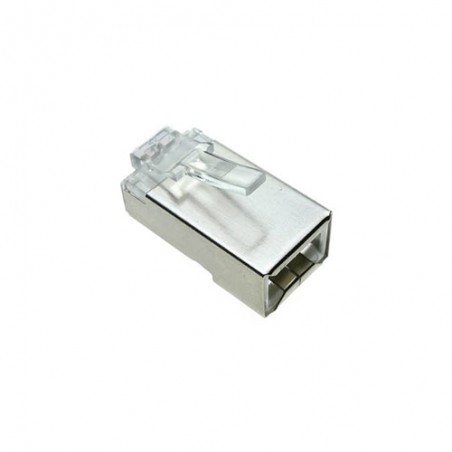 Connecteur RJ45 Blindé - 50 Pièces