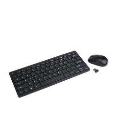 Mini clavier et souris sans fil - Couleur noir