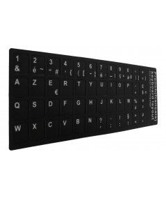 Autocollant clavier AZERTY